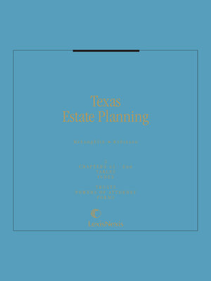 cover image of Texas Estate Planning